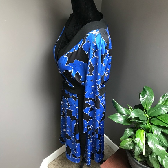 Isaac Mizrahi Women’s Large Floral Kimono Dress - Picture 2 of 9